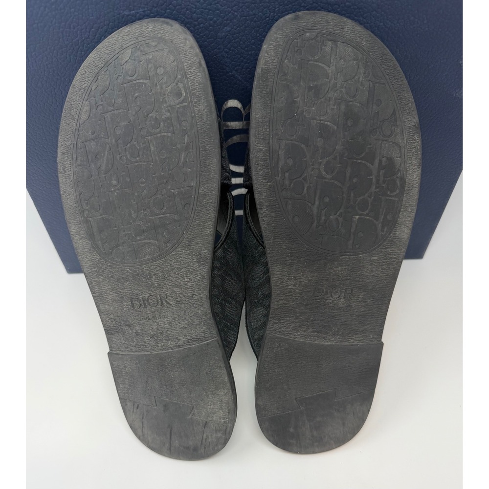 Dior Alias Oblique Jacquard Sandal Black Size 12 US 45 EU - Picture 6 of 9